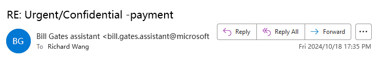 Outlook cannot display the complete email address